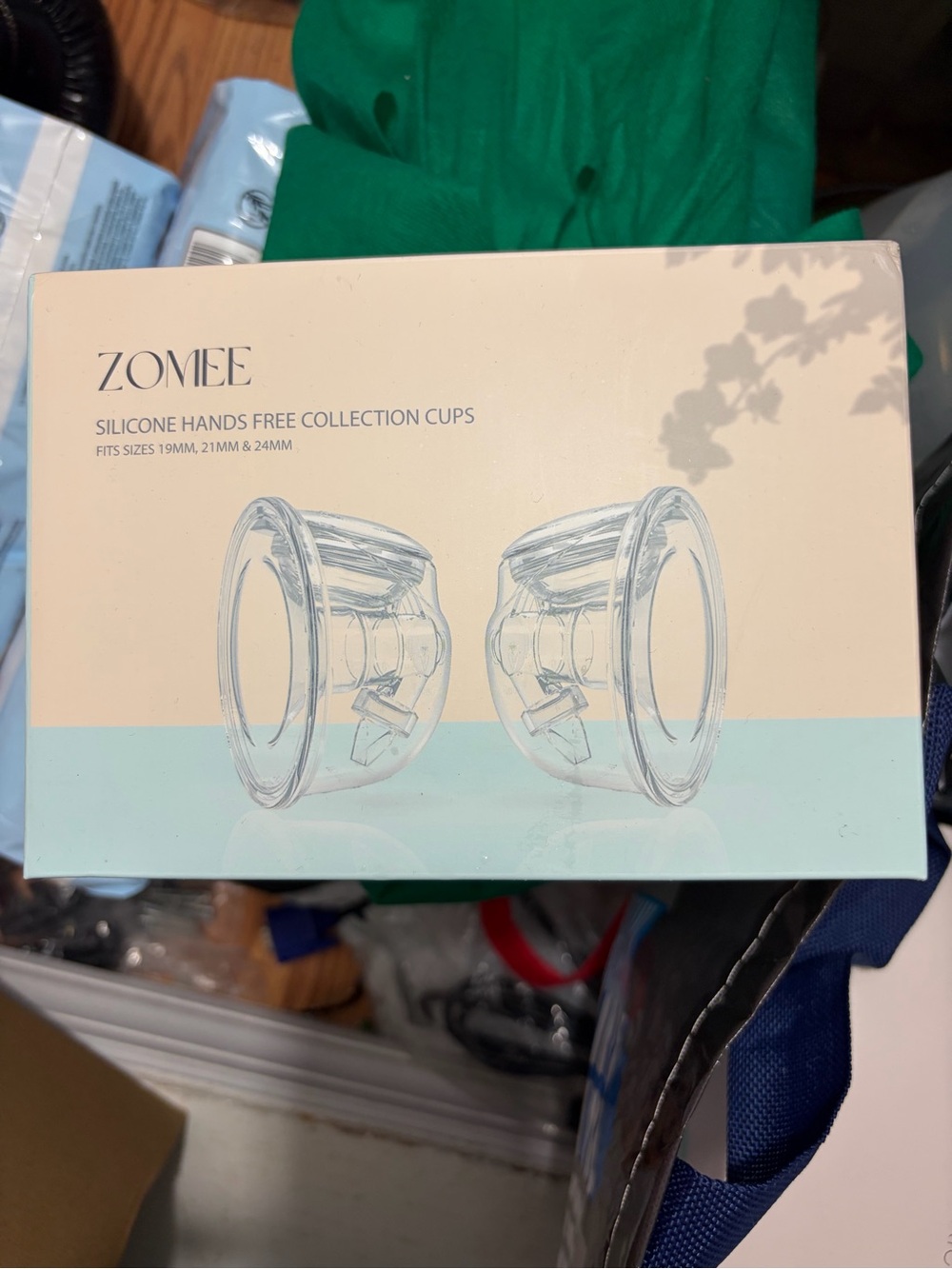 Zomee Silicone Hands-Free Collection Cups – New & Unopened